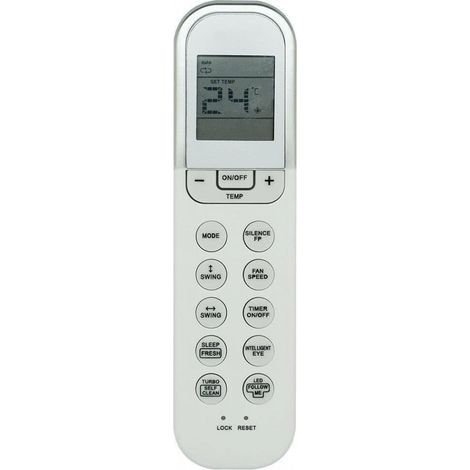 Telecomando per condizionatore compatibile con Midea RG36F/BGEF, RG36F2/BGEF, RG36F4/BGEF (1 pezzo) (1/4)