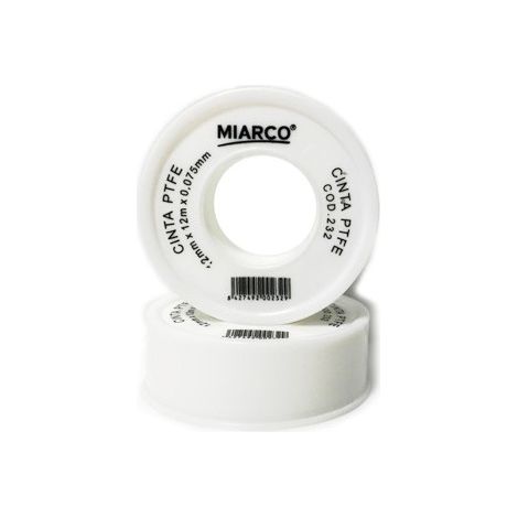 -CAHERSA- TEFLON CRUDO 19 MM X 50 M X 0.1 MM (1/2)