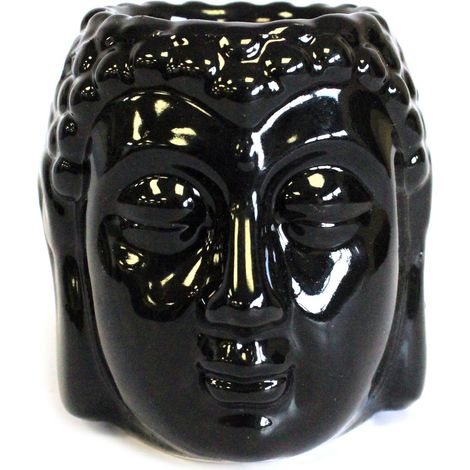 Brûleur à Huile Bouddha - Noir- Vendu par 1 (1/3)
