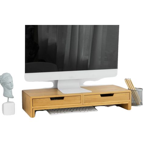 Soporte para monitor, soporte para dos pantallas, altura ajustable. (1/2)