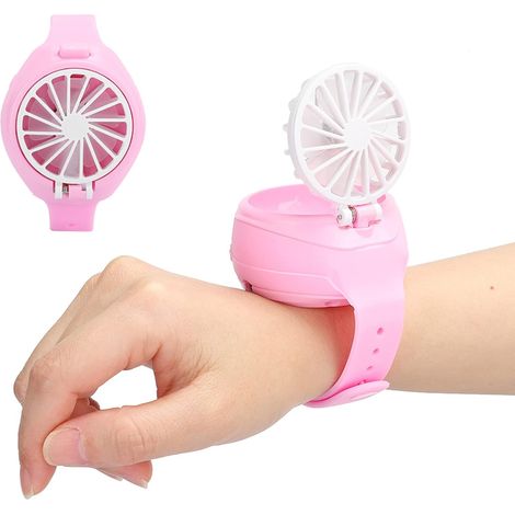 Mini USB Charging Watch Ventilateur Batterie Rechargeable de (1/5)