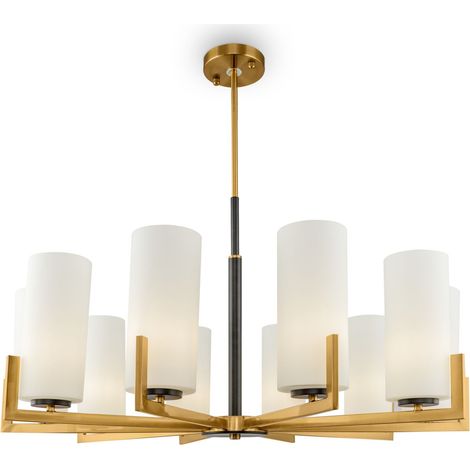 Lampadario Modern in Metallo Fortano Ottone (1/2)