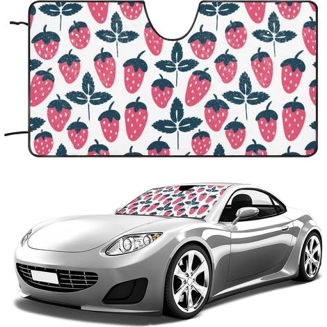 Pare-Soleil pour Pare-Brise Avant de Voiture Gay Pride Dog French