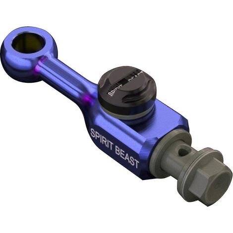 Raccord universel pour tuyau d'huile de frein hydraulique de moto, rallonge pour tuyau d'huile d'embrayage, support pour Honda Suzuki - Bleu (1/5)