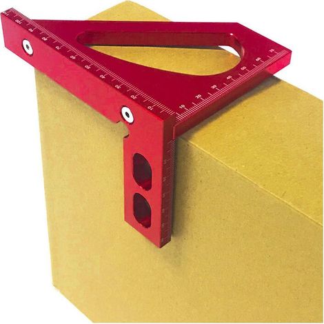 Équerre Multifonction 90° en Aluminium – Règle de Traçet de Mesure pour Menuiserie (1/5)