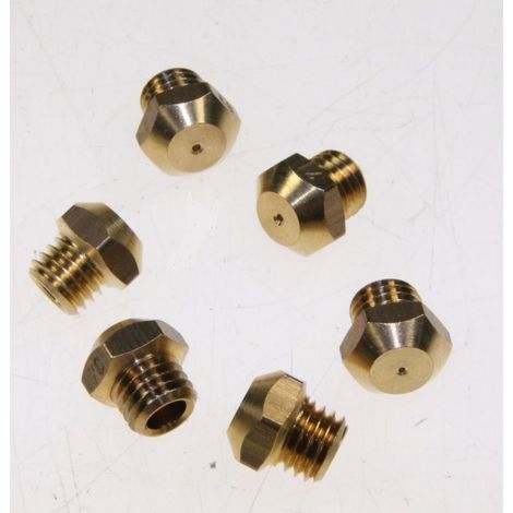 JEU (X6) INJECTEURS GB SANS TETINE POUR CUISINIERE FAR