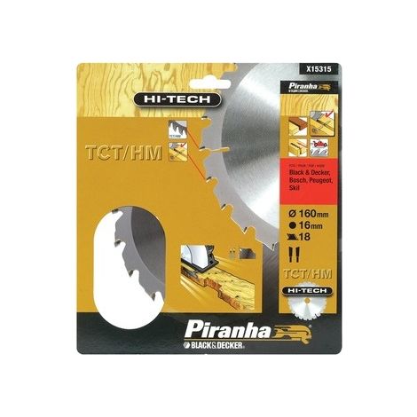 PIRANHA LAMA SEGA CIRCOLARE 160MM X15315