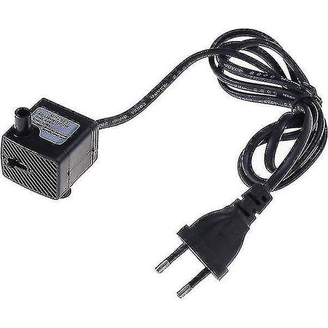 Tauchpumpe mit europäischem Stecker für Aquarium, Springbrunnen, Fischteich, Wassertank, 220 V Wechselstrom Hfmqv--