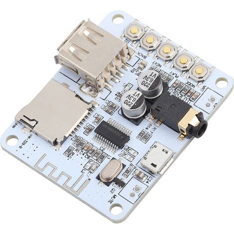 Récepteur Audio Bluetooth 4.1 sans Fil pour Voiture, Module Amplificateur Haut-Parleur sans Perte (1/5)