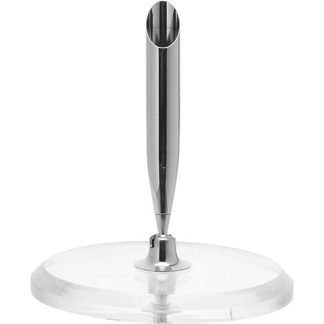 Porte-stylo rond en cristal acrylique, support pour stylo, idéal comme cadeau ou souvenir.