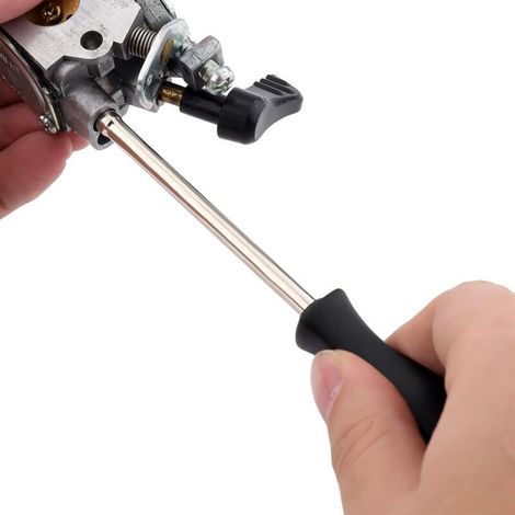 Kit de clés de réglage carburateur pour débroussailleuse et tronçonneuse – 4 pièces en acier (1/3)
