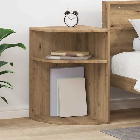 Beistelltisch Artisan-Eiche 39,7 x 39,7 x 60 cm Holzwerkstoff