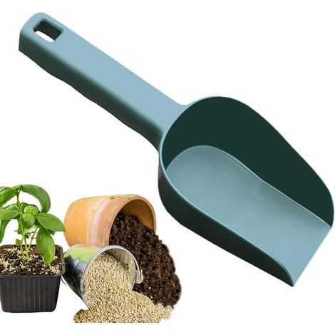 Gartenkelle – Pflanzkelle – Müheloses Gärtnern – Ergonomischer Griff – 23 cm lang – Mehrfarbig (1/5)
