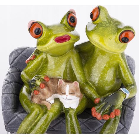 Froschfigur als Geschenk für Paare zur Dekoration (1/5)