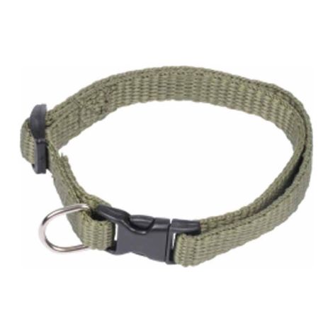 Collier Réglable pour Chien "Essentiel" 35cm Kaki