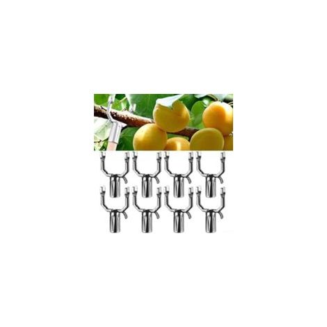Set mit 8 Aststützen für Obstbäume – Pflanzenaststütze – Dekoratives Zubehör – Pfähle für Obstbäume – Aststütze – Crezuo