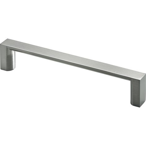 Hettich Möbelgriff Edelstahl Optik 12 x 137,5 x 26,5 mm - 1 Stück Möbelgriffe (1/2)