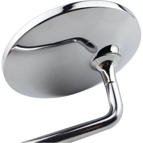 Rétroviseur Moto - Diamètre Miroir 104 mm - Fixation Filetée 10 mm - Universel Droit Et Gauche - Paquet De 2 Pièces (1/5)
