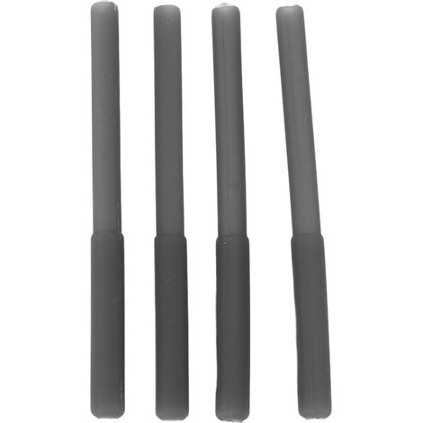 4 Stück Beinschutz für Spider Stove-Grills, Silikonhüllen, rutschfest, flexibel, passend für SOTO 310 Spider Stove, Schwarz (1/5)