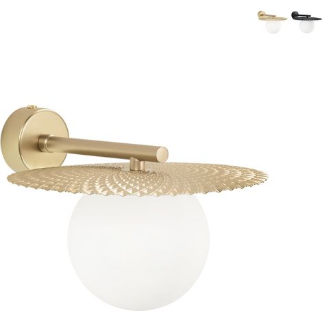 Fan Europe LuceAmbienteDesign - Lámpara de pared Globe, oro satinado, G9 (1/3)