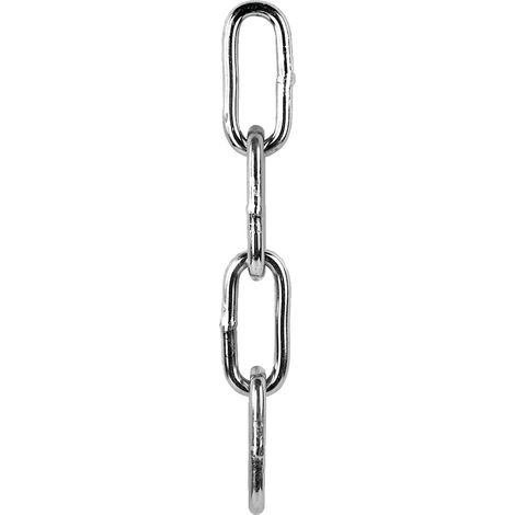 Chaîne à maillons longs CHAUBEYRE 2,5 mm x 25 m Acier zingué Mod. 8740024