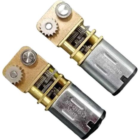 Mini moteur à engrenages N20 pour imprimante 3D, stylo-feutre, moteur réducteur à vis sans fin turbo, angle droit, CC 3 V, 3,7 V, 5 V, vitesse lente (1/5)