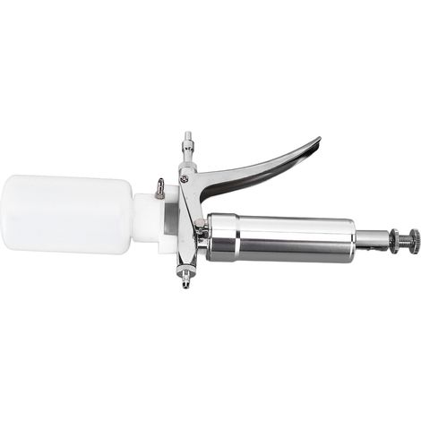 Seringue vétérinaire réglable 2ml type K, injecteur continu avec flacon, seringue à vaccin de qualité premium (1/5)