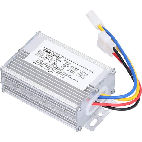 Convertisseur, 48V‑96V à DC 12V 25A 300W Convertisseur de tension étanche, Convertisseur d'adaptateur d'alimentation DC Transformateur d'alimentation de sortie efficace étanche (1/5)