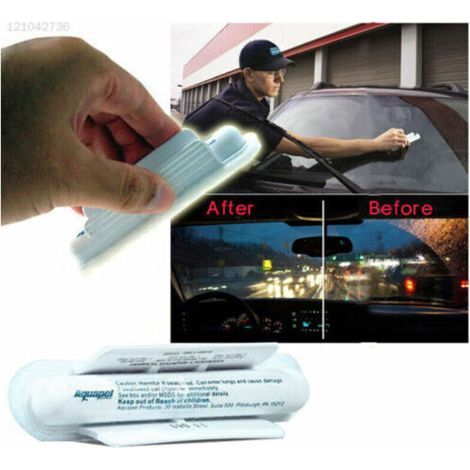 ANDIAMOs pièce de rechange pour voiture. 2x AQUAPEL applicateur pare-brise verre traitement eau pluie répulsif repousse neuf-- (1/5)
