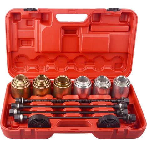 Kit de Montage et Démontage Silent 26 Pièces, Extracteur de Roulements Outils Universels pour Retirer Les Silent-Blocs et Les Roulements dans Le Garage (1/5)