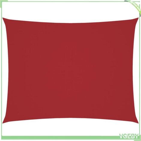 Voile de parasol - FAFEICY - 135647 - Rectangulaire 2,5x4 m - Tissu Oxford PU - Anti-UV & Imperméable (1/5)