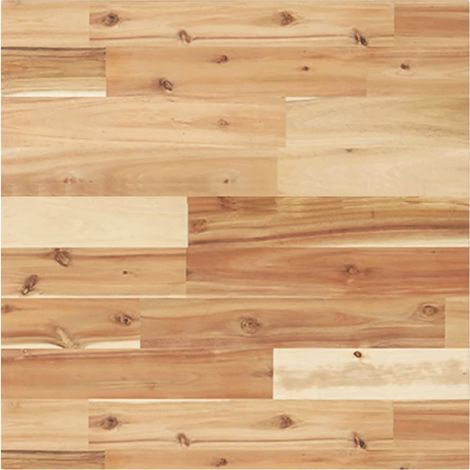 vidaXL Piano Tavolo Quadrato 50x50x2 cm in Legno Massello di Acacia (1/5)