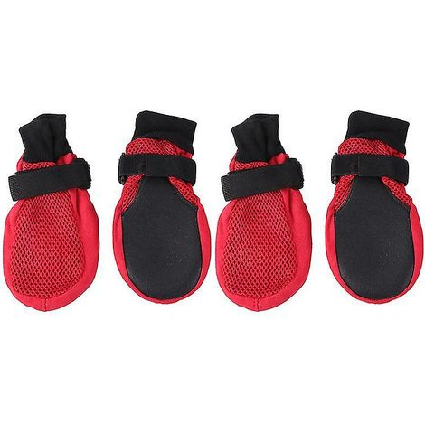 1 paire de chaussures pour chien en maille (1/3)