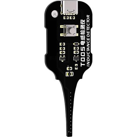 Testeur D'Inductance,Détecteur rapide Type-C à haute sensibilité - Testeur D'Inductance Électromagnétique - Pour Dépannage Contrôle Test Appareils Mobiles Voitures Cartes Électroniques (1/5)