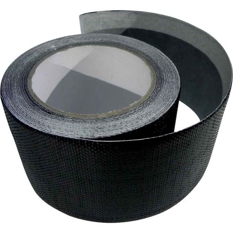 Terre Jardin – Ruban adhésif de réparation bâche 10 m – Largeur 8 cm – Résistant aux intempéries – Pour bâches en plastique endommagées (1/2)
