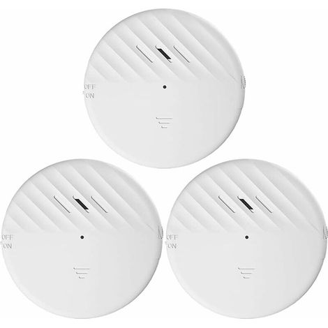 Glasbruchmelder, Fensteralarm mit 125 dB Alarm, Fenstervibrationssensoralarm (3 Stück) (1/5)