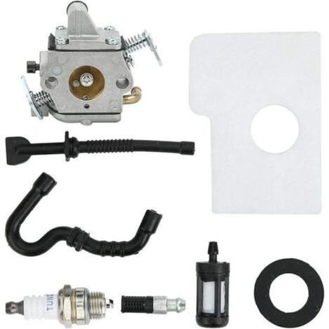 Compatible avec les kits de carburateurs MS170/MS180. Fabriqué en aluminium de haute qualité pour une installation facile. Un choix robuste et durable, conçu pour les professionnels. (1/4)