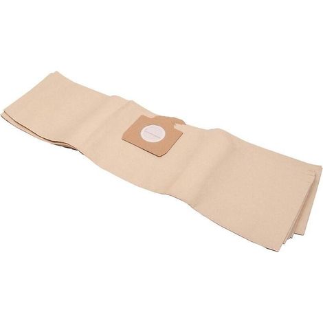 Confezione da 10 sacchetti compatibili con gli aspirapolvere Kärcher WD 3.320, WD 3.230, WD 3.500 e WD 3.200 – carta, 80 cm x 22 cm, marrone – AquaForge (1/4)