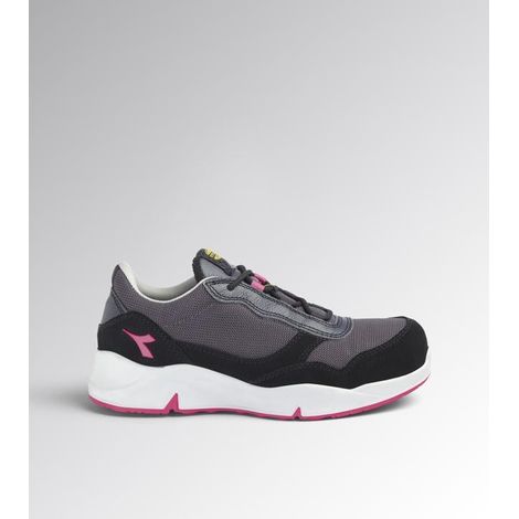Diadora Utility Scarpa Antinfortunistica Bassa Femminile Athena Text Low S1PL FO SR ESD Nero - 38 (1/5)