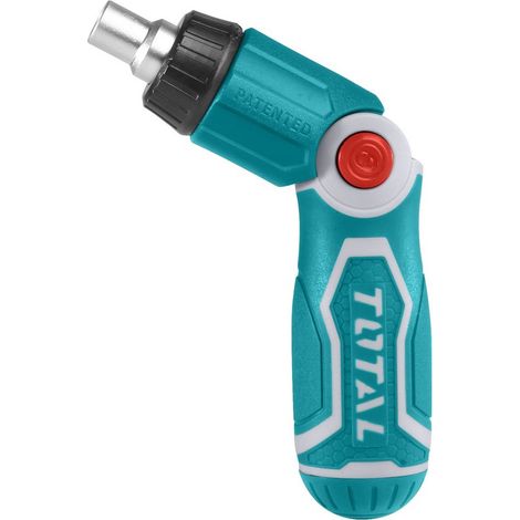 TOTAL - Cacciavite a cricchetto - 12 punte incluse