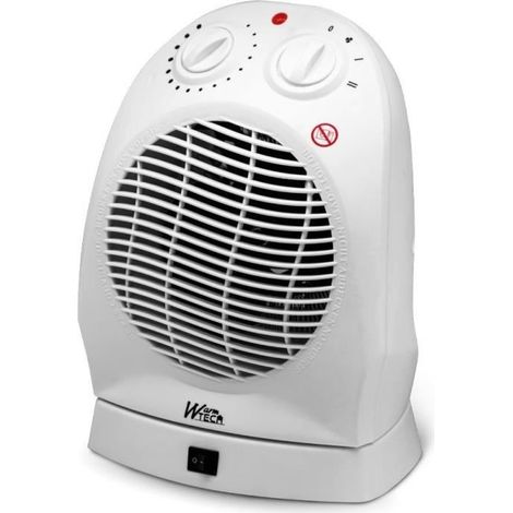 Heizlüfter - 2000 W - WARMTECH - WTFHO2001 - Weiß (1/4)