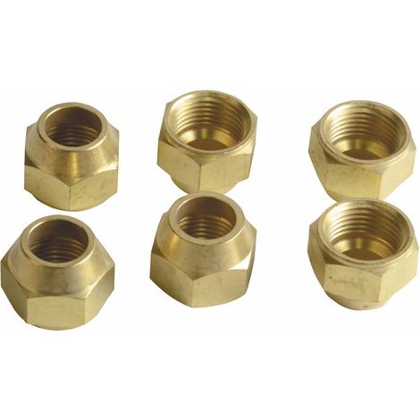 Écrou flare F NS 4-10 Ø5/8" (X 6) - DIFF
