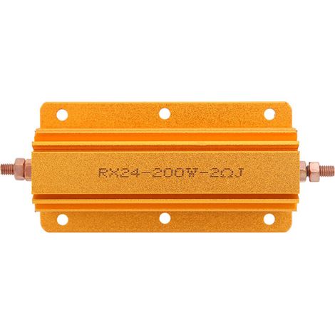Résistance Puissante 200W 2R en Boîtier Aluminium - Composant Électronique Industriel (1/5)