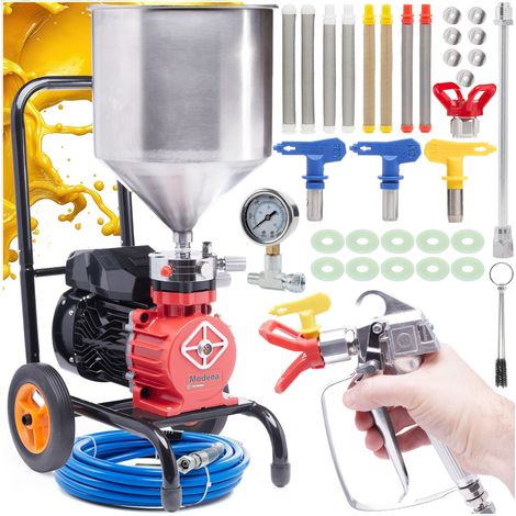 Unité de peinture MODENA modèle 1100 + Réservoir de peinture + Accessoires (1/5)