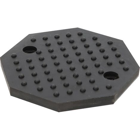 KS TOOLS 160.0557 PLATEAU EN CAOUTCHOUC 44 POUR PONT ÉLÉVATEUR RP-TOOLS Ø 125 MM (1/4)