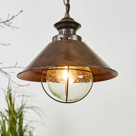 [NEUWERTIG] B-Ware Faro BARCELONA Hängeleuchte Hängelampe Lampe Leuchte Pendellampe Nautica Ø 26cm (1/2)
