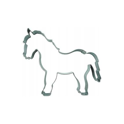 Cortador de galletas de caballo cortador de galletas y jengibre