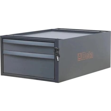 Beta C58CS/A 2C Cassettiera per banchi componibili C58BC con 2 cassetti (1/3)