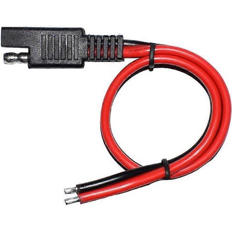 Câble d'extension SAE 14AWG avec connecteur à déconnexion rapide et faisceau de câblage pour camion - 0,3 mètre (1/5)