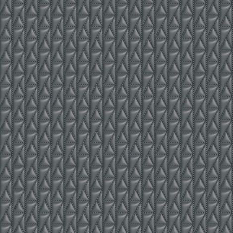 Empapelado de lujo exclusivo Profhome 378444 papel pintado no tejido ligeramente texturado de diseño mate negro gris 5,33 m2